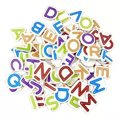 Letras Imantadas Precursivas 3cm Abecedario Lectoescritura en internet