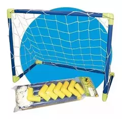 Arco De Fútbol Desarmable 1m Motricidad Red Pelota Inflador - yo si puedo didacticos