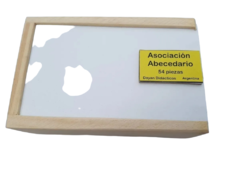 Imagen de Juego De Letras Asociacion Con La Figura Y La Palabra Madera