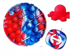 Combo X5 Tipo Fidget Toy Popit Silicona Antiestres Sensorial