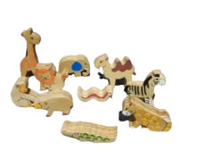 Animales De Selva o la Granja en Madera x 10 Unidades - comprar online