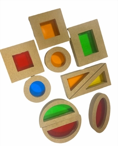 Bloque Traslucido Para Mesa Luminica