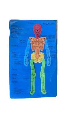 Juego De Encastre Esqueleto Goma Eva - comprar online