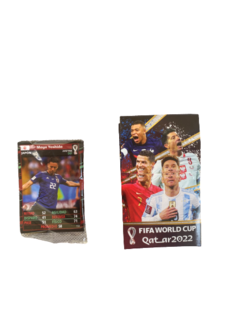 Mazo de 36 Cartas Coleccionables Del Mundial Qatar 2022