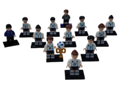 Muñecos Figuras Mundial Qatar 2022 Argentina-lego Para Armar - comprar online