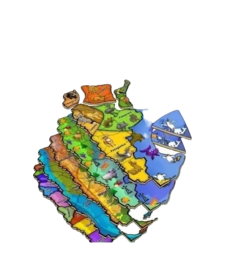 Rompecabezas Mapa Argentina 5 Capas Regiones Clima Didáctico