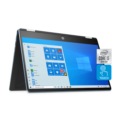 HP Pavilion 14 "Full HD X360, Intel Core i5-1035G1, Intel UHD Graphics, 8GB SDRAM, 256GB SSD, Cloud Blue, Windows 10, 14-dh2041wm