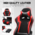 Silla Gamer Ergonómica con posa píes
