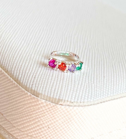 Piercing Fake Color - Prata