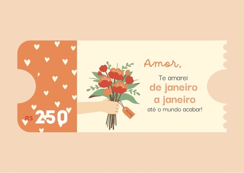 Vale-Presente R$250,00 em compras