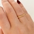 Anel Square - banhado a ouro 18k - comprar online