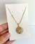 Relicário Redondo Lux - Banhado a ouro 18k