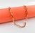 Choker Elos Diamantada - banhada a ouro 18k