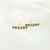 Brinco Linha Esmeralda - banhado a ouro 18k