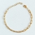Pulseira de Elos - banhado a ouro 18k