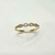 Anel Cadeado - Banhado a ouro 18k - comprar online