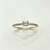 Anel Aparador Solitário - Banhado a ouro 18k - comprar online