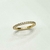 Anel Aparador Inteiro - Banhado a ouro 18k - comprar online