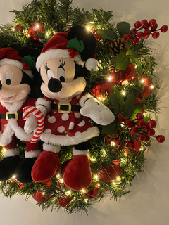 Imagem do Guirlanda Casal Disney 60cm