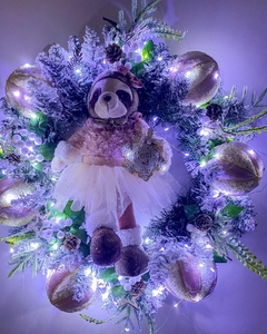 Guirlanda Nevada Menina Preguiça na internet