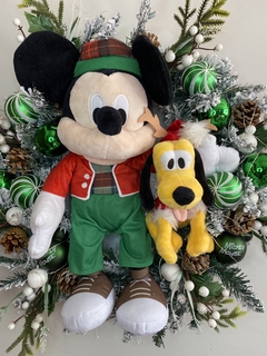 Guirlanda Nevada Mickey e Pluto na internet