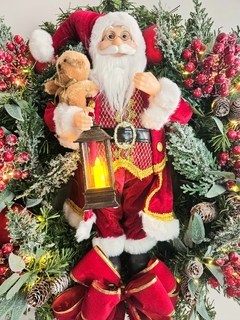 Guirlanda Noel com urso - 65 cm - comprar online
