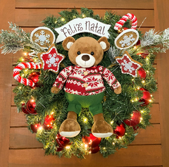 Guirlanda Ursinho Xadrez - comprar online