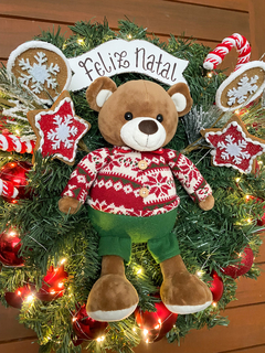 Guirlanda Ursinho Xadrez - loja online