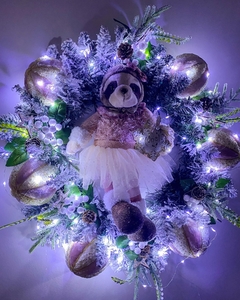 Guirlanda Nevada Menina Preguiça - loja online