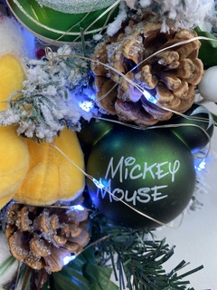 Guirlanda Nevada Mickey e Pluto