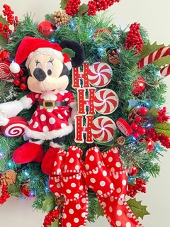Guirlanda Minnie HOHOHO - Doce Encanto Lar