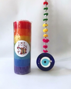 Pompones rainbow - comprar online