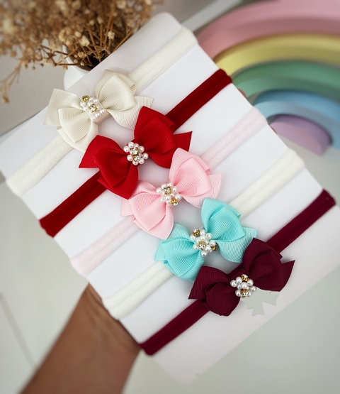 Anna P - bordado em pérolas e strass