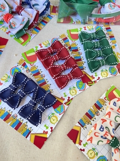 Parzinhos laço pespontado PP 6 cm - comprar online