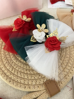 Laço de tule Natal G- unidade - comprar online