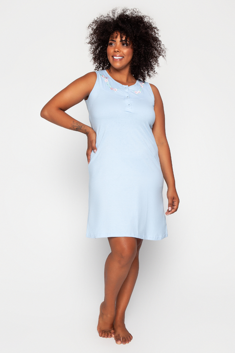 Camisola sem manga 22154 Azul