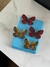 Broche borboleta amarela - loja online