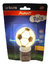 Luz Noturna Led Abajur Tomada Bola 1w Amarela Avant