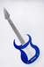 Pendente Guitarra Azul