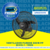 VENTILADOR PAREDE 50 CM PP - BIVOLT- TRON PRETO
