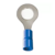 Terminal Pre-isolado Anel 1,5mm A 2,5mm Az Furo 6 Pct C/100