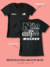 T-SHIRT PRETO Frase "Não precisa ser ROSA para ser de Mulher" - loja online