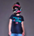 T-SHIRT PRETO - AZUL/ROSA PINK - Nascida pra Pilotar Moto - comprar online