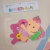 Aplique Goma Eva Diverti-Gom AL061 Bebé Rosa