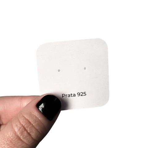 Tag para brinco - kit com 10