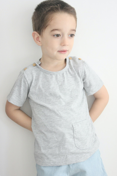 Remera Andina Gris • Talle 6M (de 3 a 6 meses) - comprar online