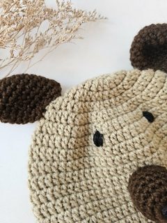 Gorrito de lana tejido Oso - comprar online