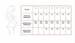 Calza oxford térmica para embarazadas con faja Negro - tienda online