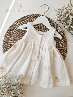 Imagen de Vestido cotton Golden Flowers