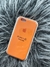 Silicone case naranja